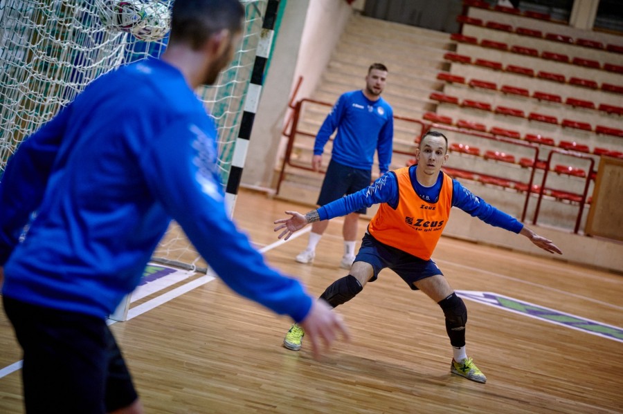 Matyi Benjámin a héten már új csapattársaival edzett 